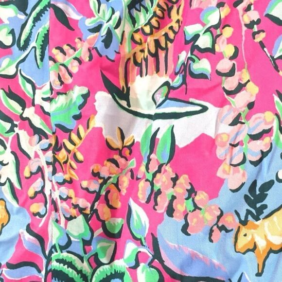 J. McLaughlin Blakely Floral Pencil Skirt in Rose Freshfield, Size 8 - Picture 9 of 15